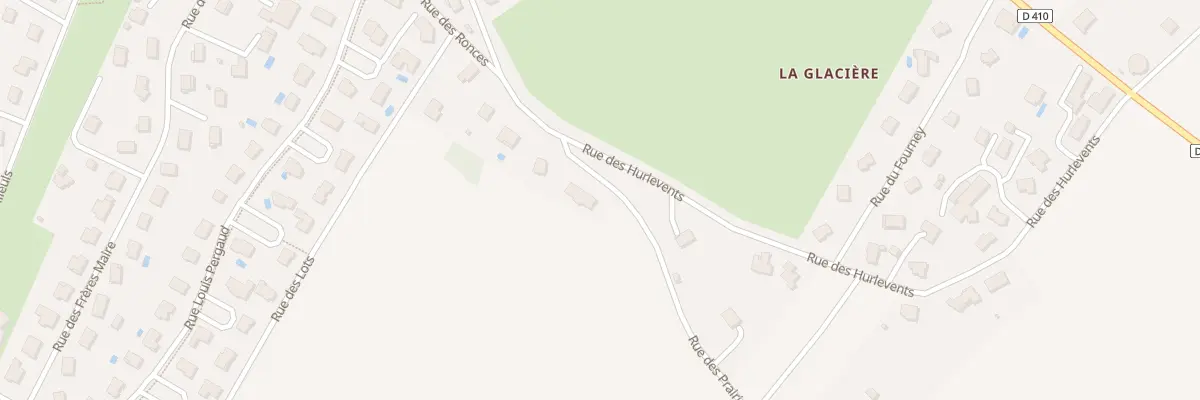 Plan du 2 La Prairie à Saône