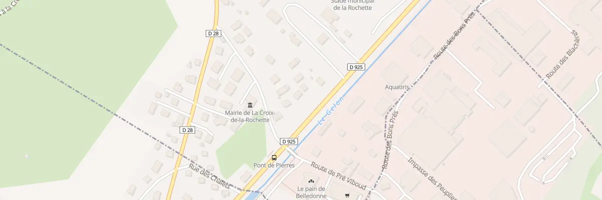 Plan du 54 Rue du Vergeraie à La Croix-de-la-Rochette