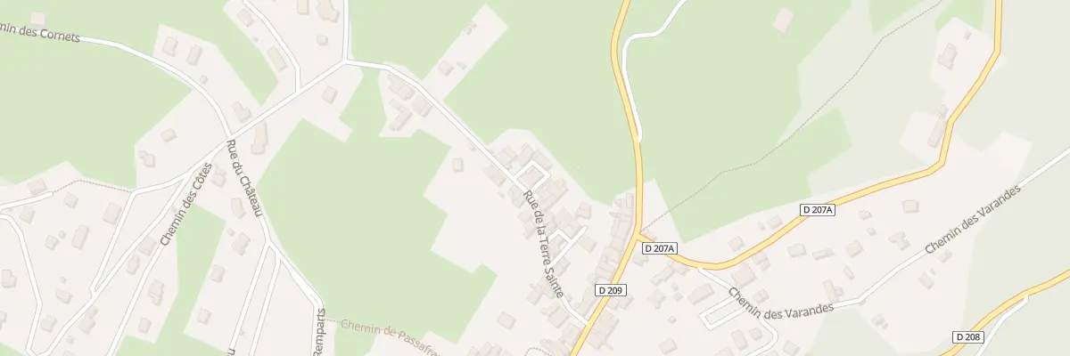 Plan du 40 Pass des Rapets à Arvillard