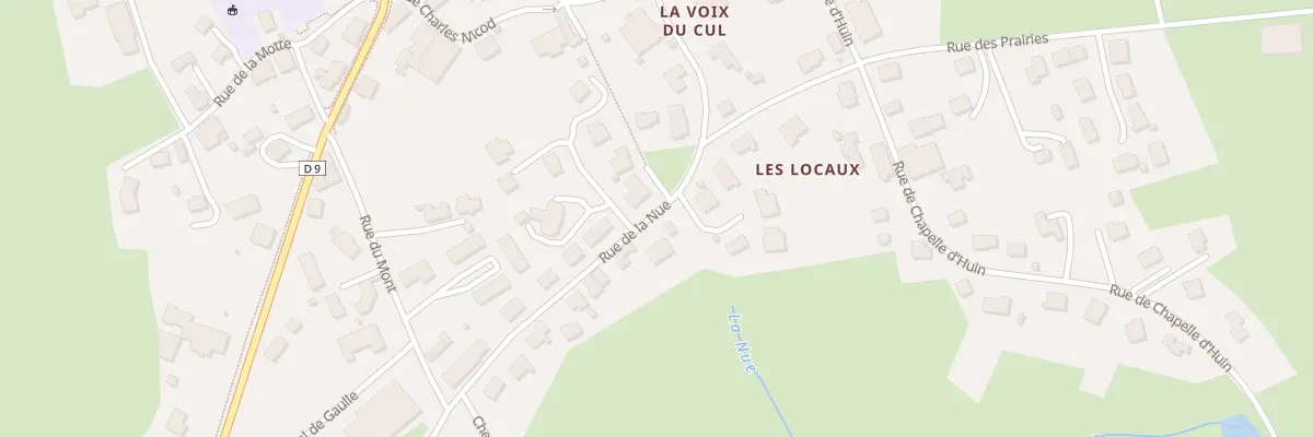 Plan du 6 Rue de la Nue à Levier