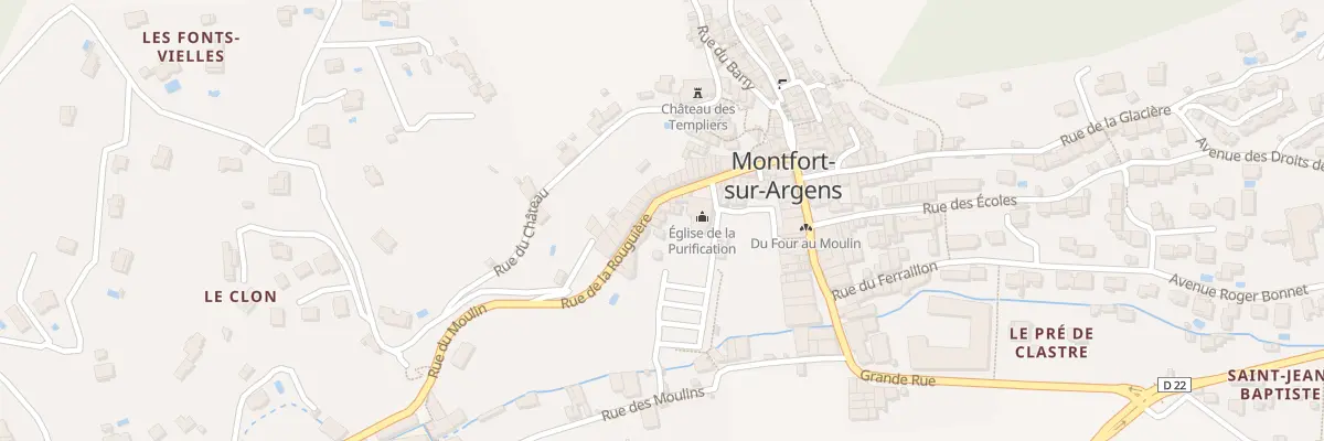 Plan du 5084 Le Village à Montfort-sur-Argens