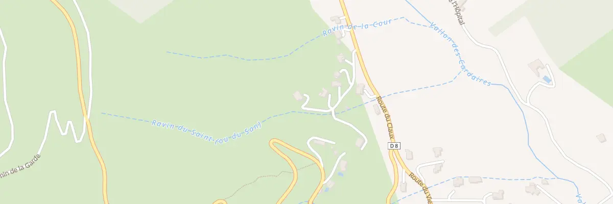 Plan du 10 Imp de la Cour à Bras-d’Asse