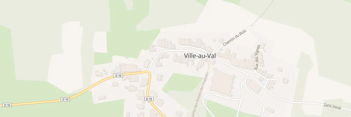 Plan du 8 Rue du Val Sainte Marie à Ville-au-Val