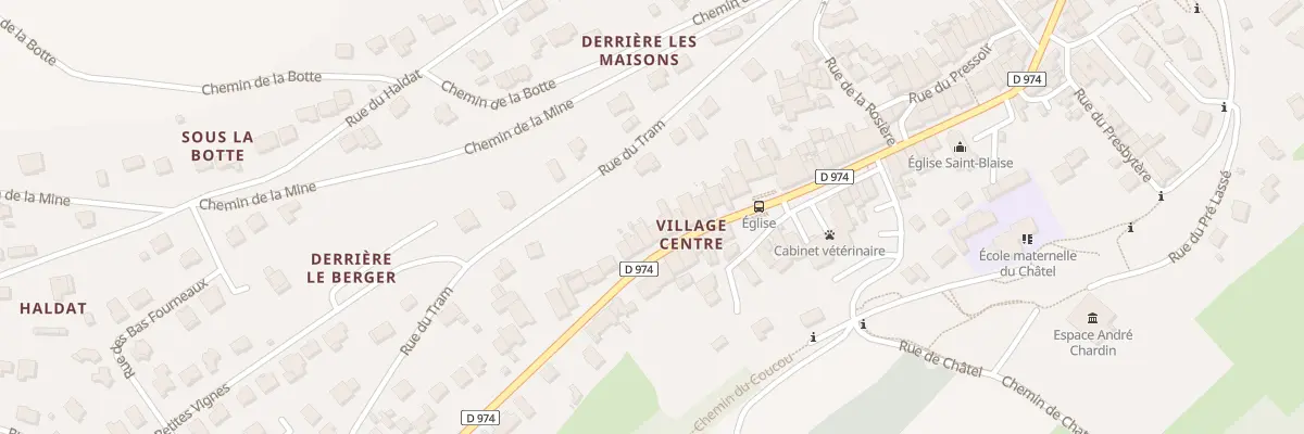 Plan du 22 Rue de Neuves Maisons à Chavigny