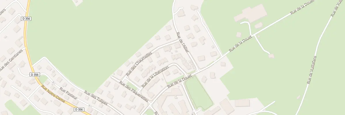 Plan du 7 Rue de la Libération à Levier