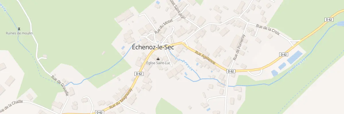 Plan du 1 Imp de l’Eglise à Échenoz-le-Sec