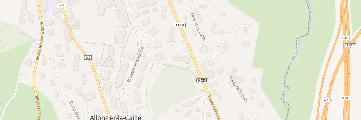Plan du 360 Rte d’Annecy à Allonzier-la-Caille