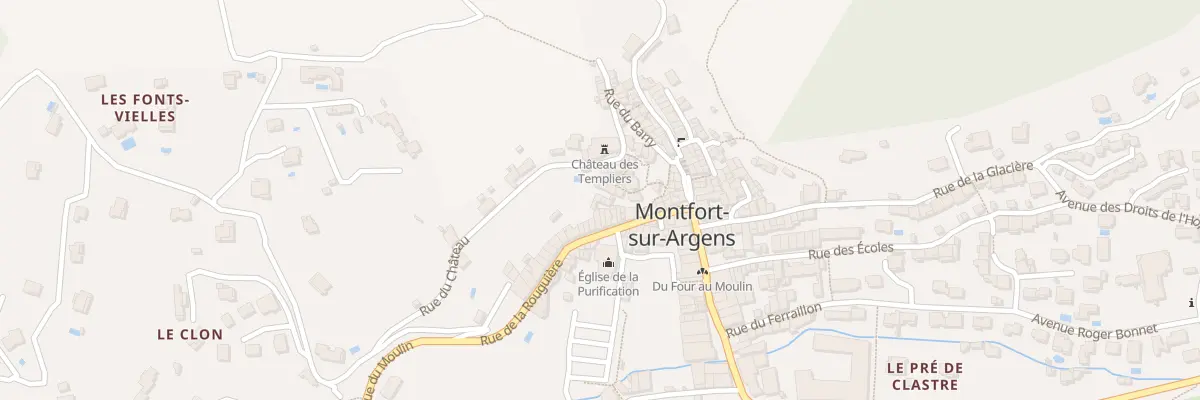 Plan du 5047 Le Village à Montfort-sur-Argens