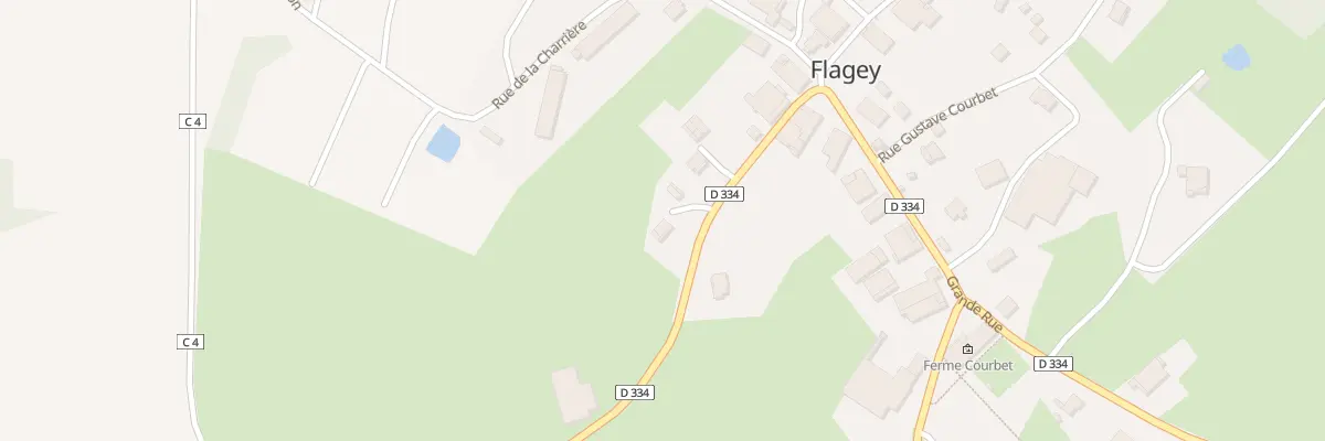 Plan du 18 Rue des Laves à Flagey