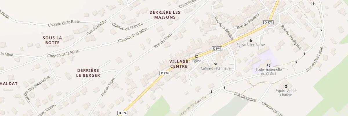 Plan du 20B Rue de Neuves Maisons à Chavigny