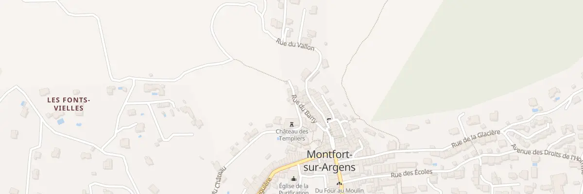 Plan du 5063 Le Village à Montfort-sur-Argens