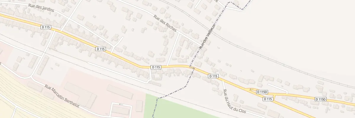 Plan du 103 Rue Pierre et Marie Curie à Neuves-Maisons