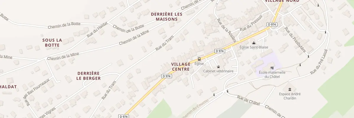Plan du 20 Rue de Neuves Maisons à Chavigny