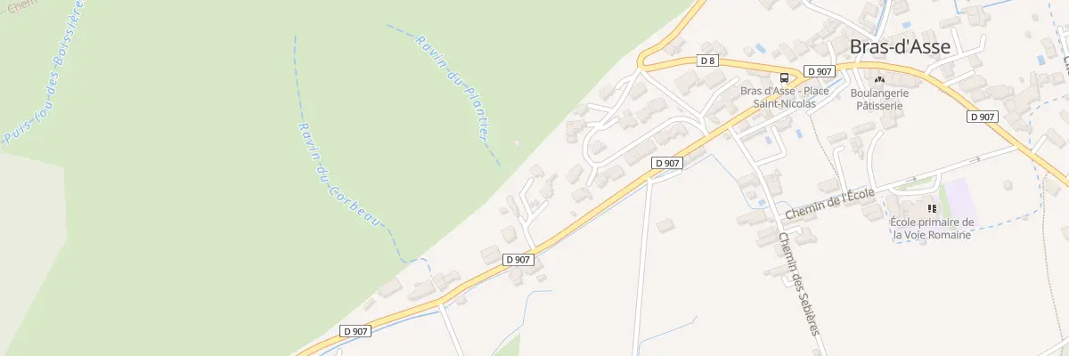 Plan du 4 Imp du Plantier à Bras-d’Asse