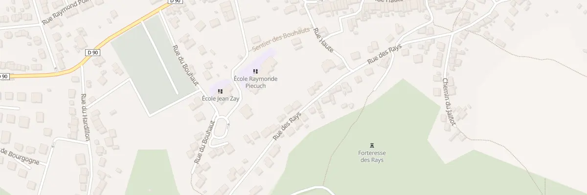 Plan du 32 Rue des Rays à Frouard