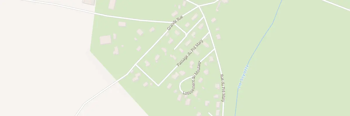 Plan du 10 Rue de la Curtille à Provenchère