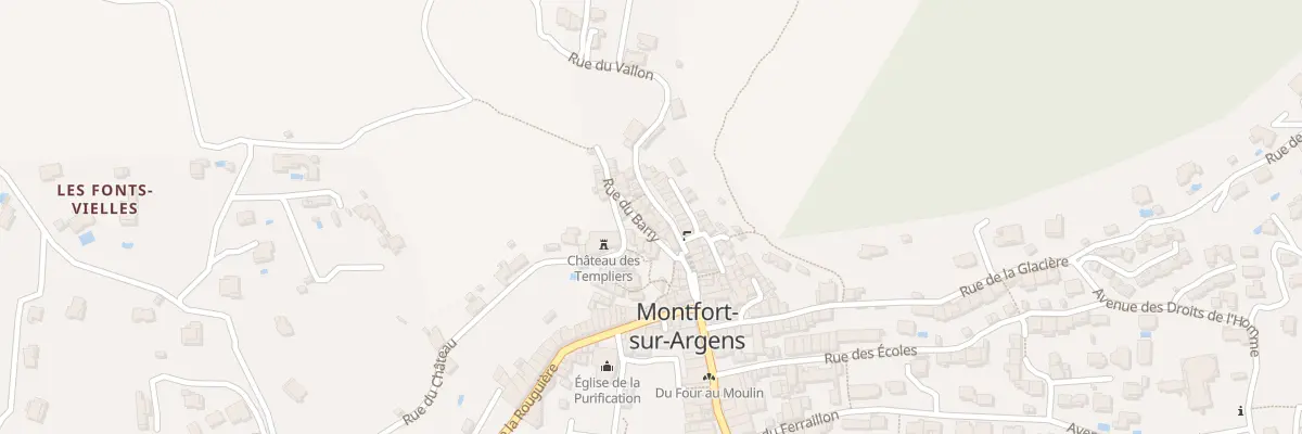 Plan du 5009 Le Village à Montfort-sur-Argens