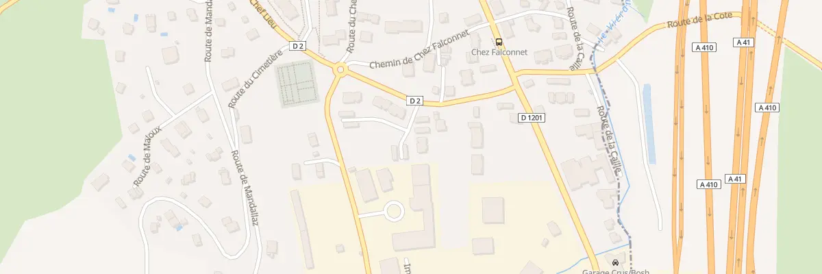 Plan du 125 Rte du Chef Lieu à Allonzier-la-Caille
