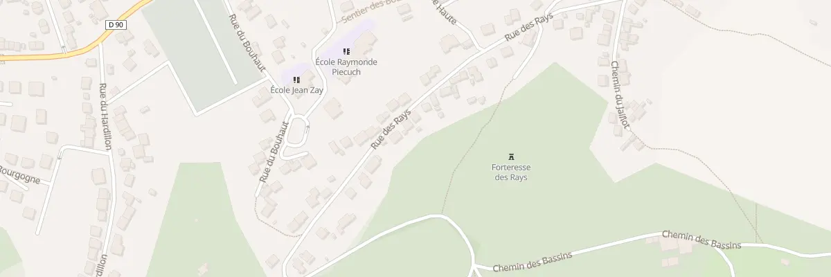 Plan du 47 Rue des Rays à Frouard