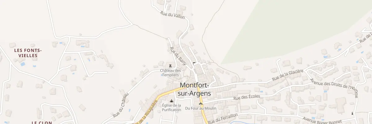 Plan du 10B Rue du Barry à Montfort-sur-Argens