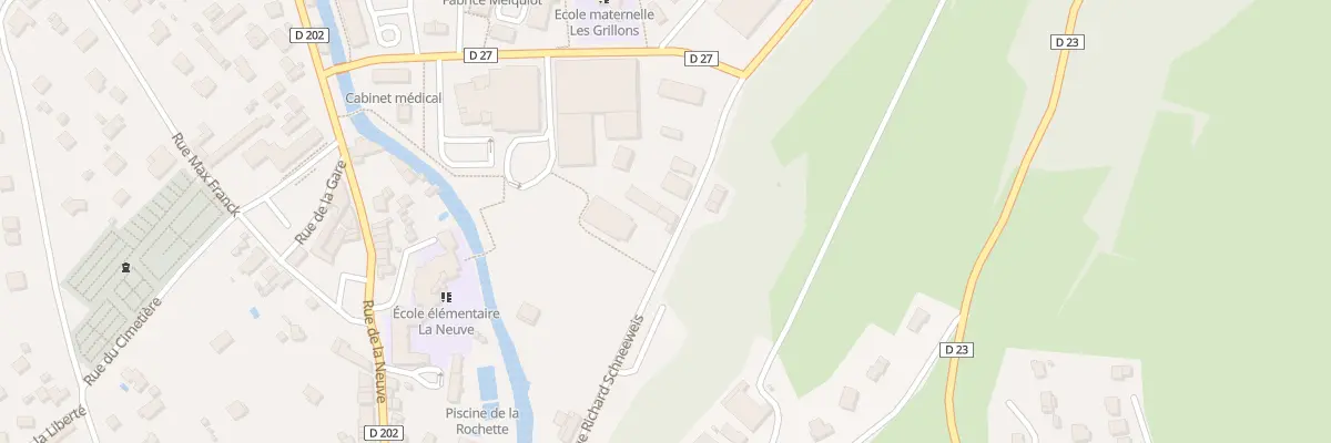 Plan du 11 Rue richard schneeweis à Valgelon-La Rochette