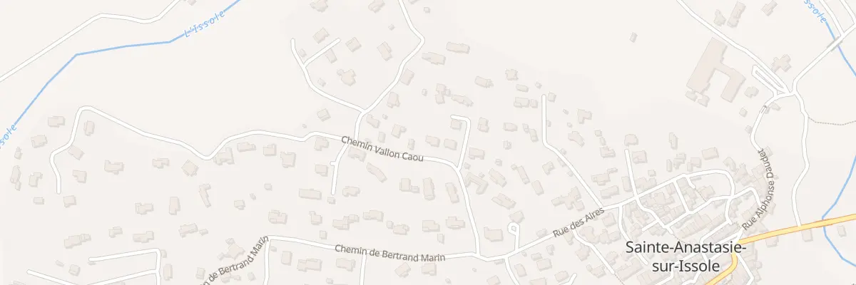 Plan du 138 Che de Vallon Caou à Sainte-Anastasie-sur-Issole