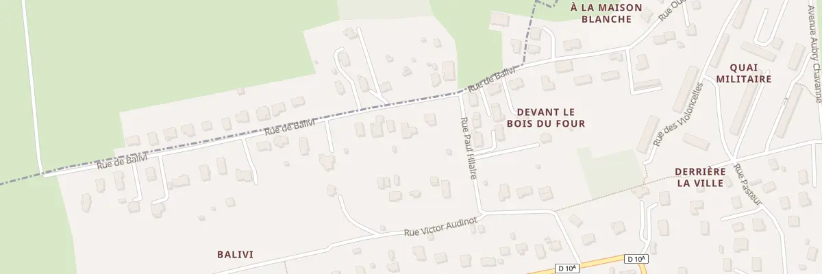 Plan du 143 Rue de Balivi à Mirecourt