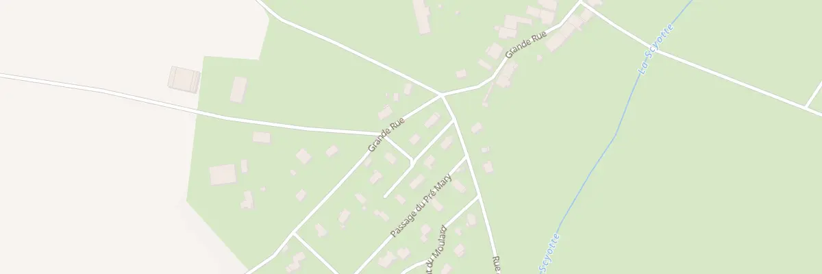 Plan du 2 Rue de la Curtille à Provenchère