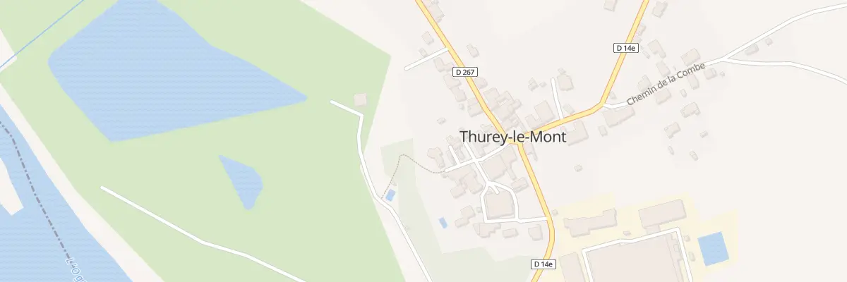 Plan du 10 Che des Fontaines à Thurey-le-Mont