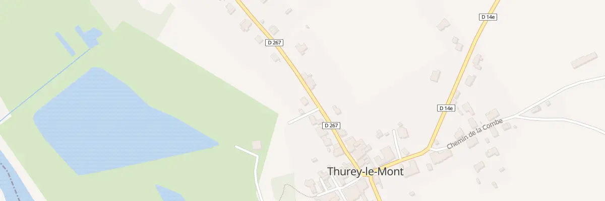 Plan du 11 Rte de Valleroy à Thurey-le-Mont