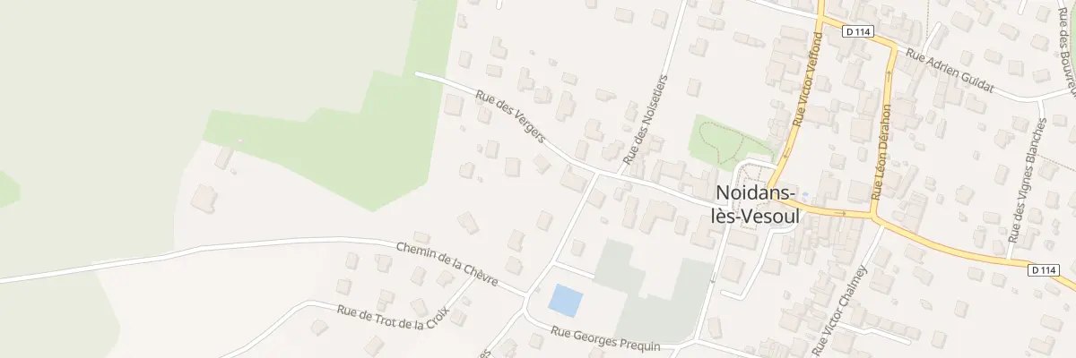 Plan du 3 Rue des Vergers à Noidans-lès-Vesoul