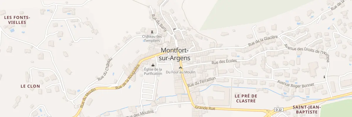 Plan du 5106 Le Village à Montfort-sur-Argens