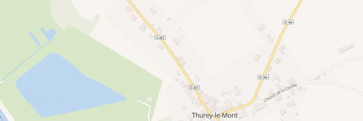 Plan du 12 Rte de Valleroy à Thurey-le-Mont