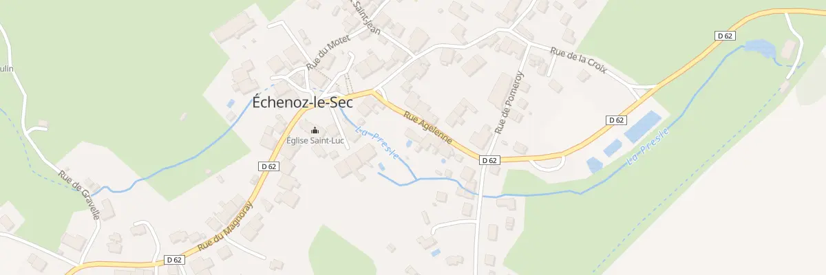 Plan du 7 Rue Agelenne à Échenoz-le-Sec