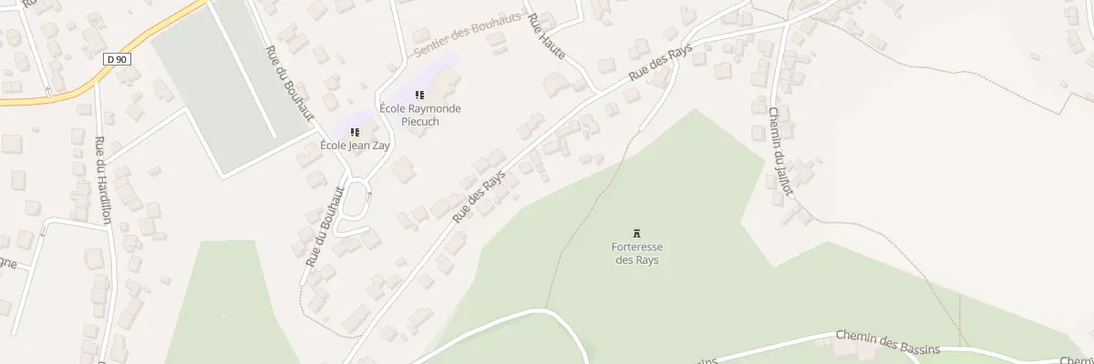 Plan du 41 Rue des Rays à Frouard