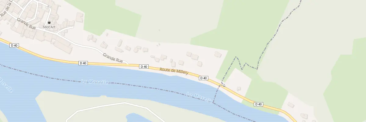 Plan du 9T Rte de Millery à Autreville-sur-Moselle