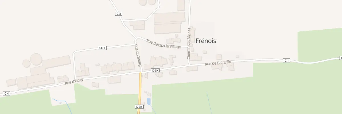 Plan du 10 Rue du Pont à Frénois
