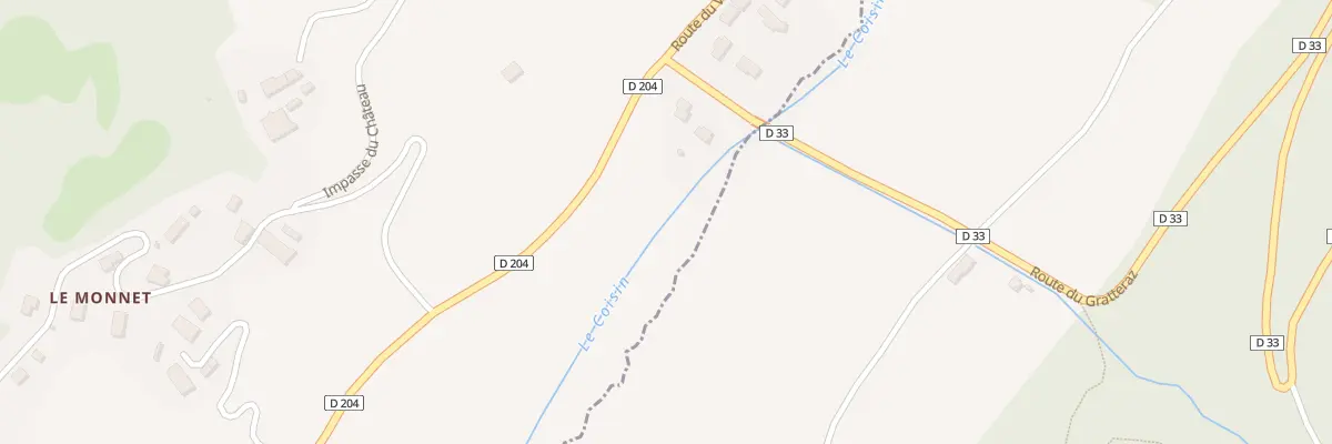 Plan du 78 Rte de la Maniaz à Coise-Saint-Jean-Pied-Gauthier
