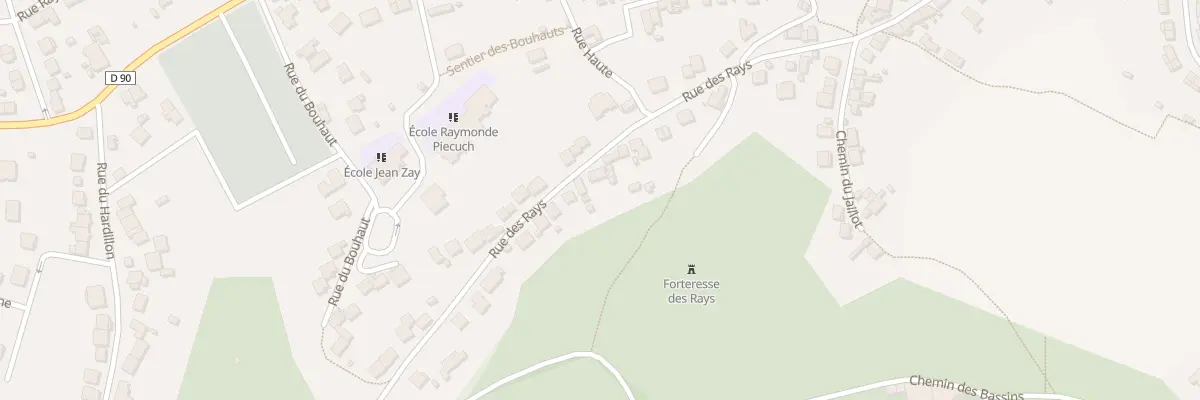 Plan du 39 Rue des Rays à Frouard