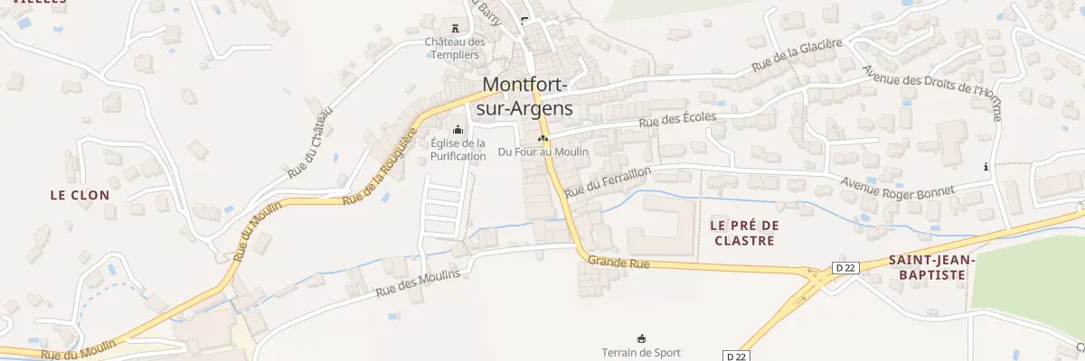 Plan du 5115 Le Village à Montfort-sur-Argens