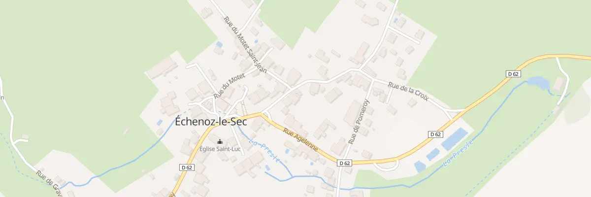 Plan du 2B Rue du Chateau à Échenoz-le-Sec