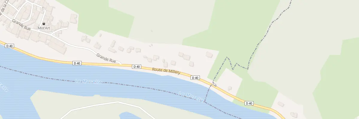 Plan du 9B Rte de Millery à Autreville-sur-Moselle