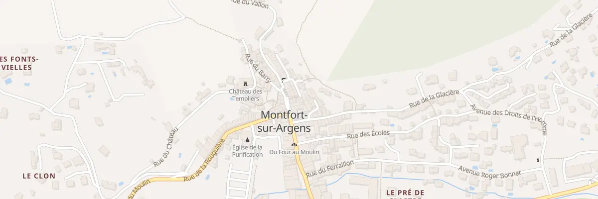 Plan du 4 Rue du Jujubier à Montfort-sur-Argens