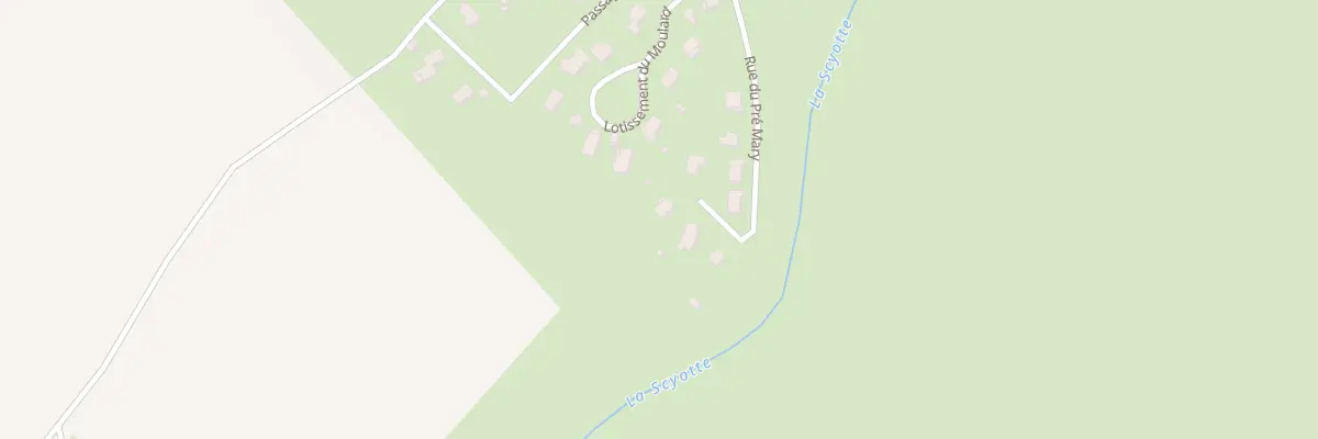 Plan du 17 Lot du Pre Mary à Provenchère