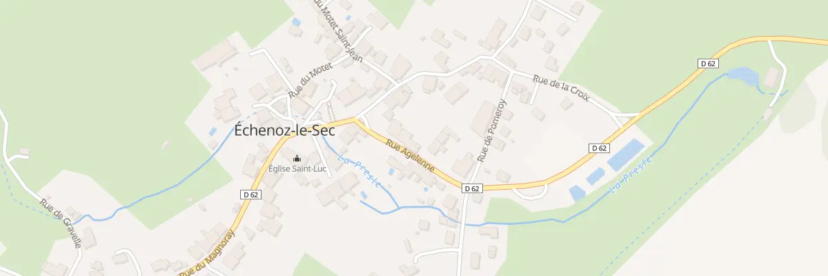 Plan du 2 Rue Agelenne à Échenoz-le-Sec