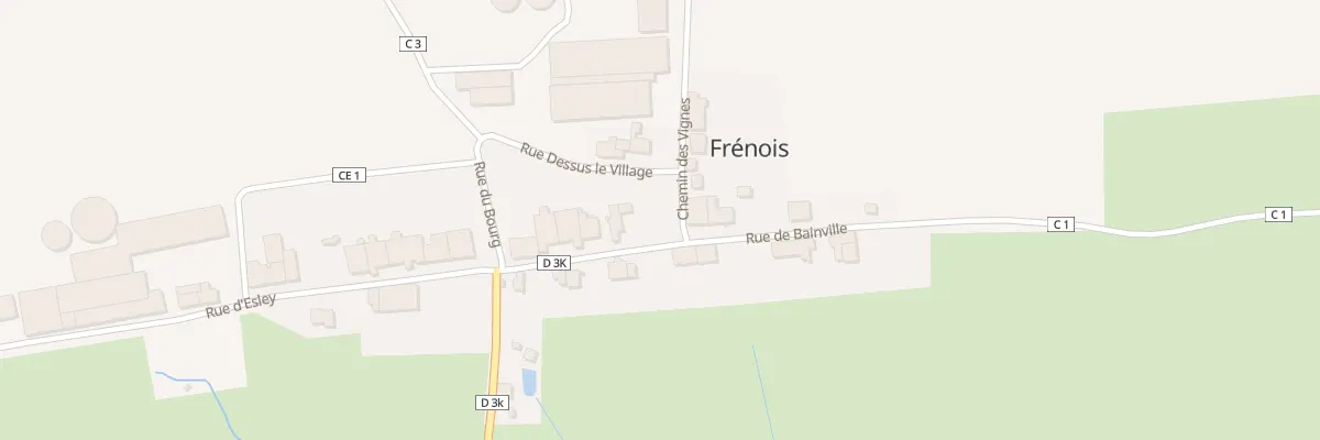Plan du 2 Rue du Pont à Frénois