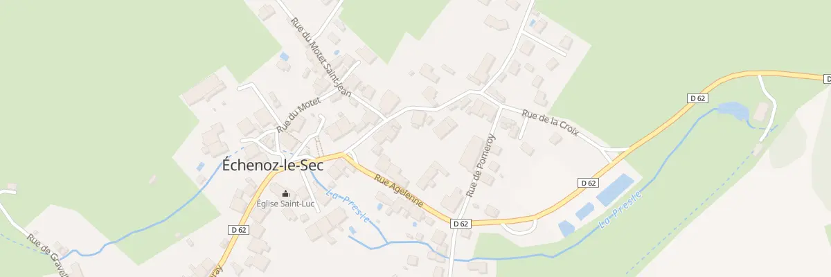Plan du 4 Rue du Chateau à Échenoz-le-Sec