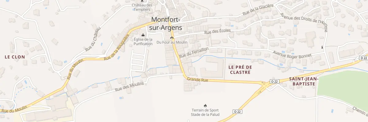 Plan du 5123 Le Village à Montfort-sur-Argens