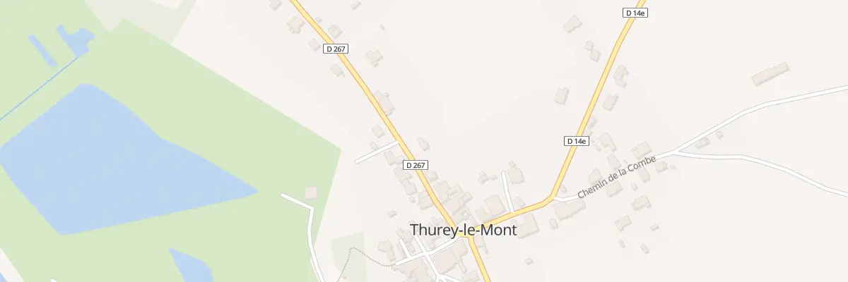 Plan du 10 Rte de Valleroy à Thurey-le-Mont