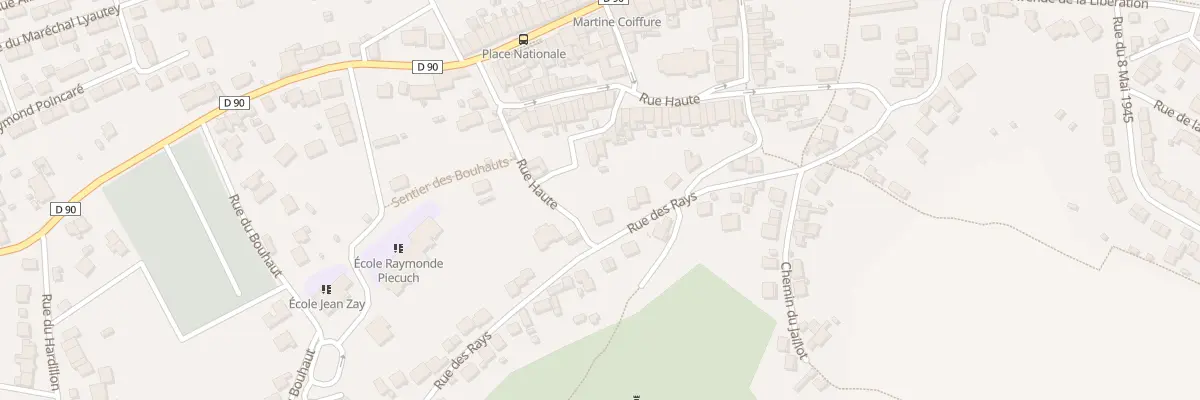 Plan du 20 Rue des Rays à Frouard